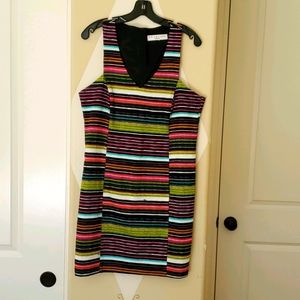 Stunning,  striped Trina Turk dress